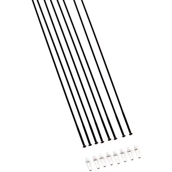 DT Swiss Speichenset PR 1400 OXIC 21 Mod 19 F+R 1x gekreuzt  Schwarz