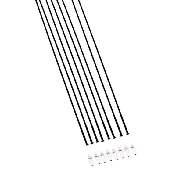 DT Swiss Speichenset XMC 1200 Spline 27.5 Mod 21 F+R  Schwarz
