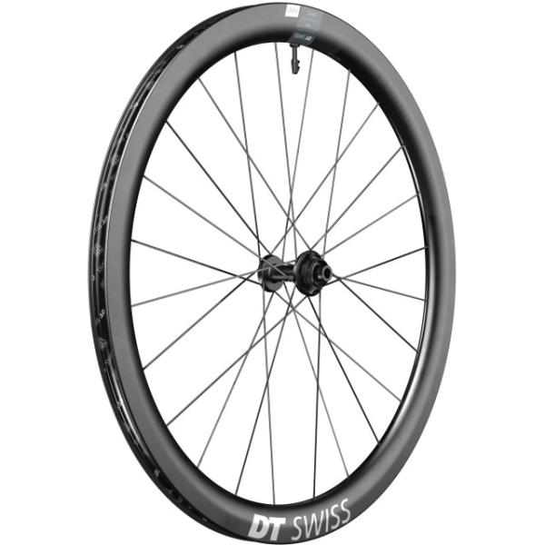 DT Swiss ERC 1400 Dicut 45 Disc Vorderrad Mod 22 Carbon CL 12x100mm 22mm  Black 700 C, 12 mm x 100 mm
