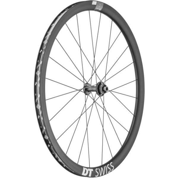 DT Swiss ERC 1400 Dicut 35 Disc Vorderrad Mod 22 Carbon CL 12x100mm 22mm  Black 700 C, 12 mm x 100 mm