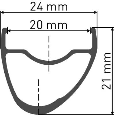 DT Swiss ER 1400 Dicut 21 Disc Hinterrad Mod 21 Ratchet 36 SL CL 12x142mm 20mm HG 11/12S  Schwarz 28 Zoll, 12 mm x 142 mm Produktbild 1