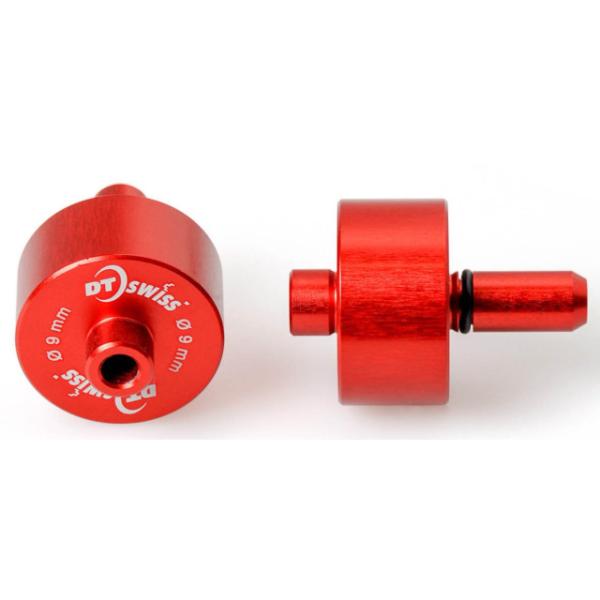 DT Swiss Zentrieradapter 9mm 2 Stk. rot  Rot