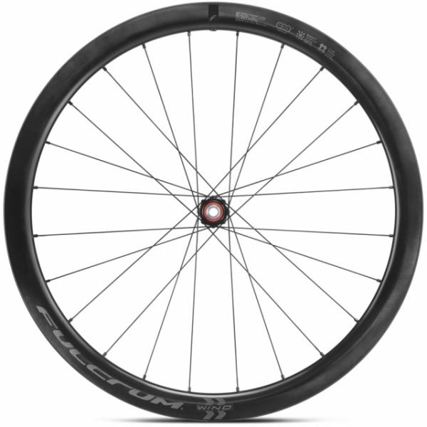 Fulcrum Wind Carbon DB 42C Vorderrad Mod. 23  C23 2-WayFit AFS 12x100mm  Black 700 C, 12 mm x 100 mm