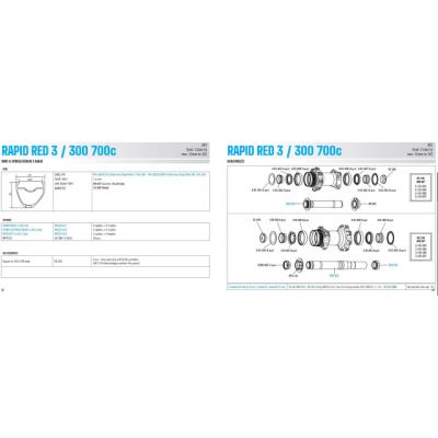 Fulcrum Rapid Red 3 DB Gravel Laufradsatz Mod. 21, C24, 2-WayFit AFS 12x100/142mm HG 11/  Black 28 Zoll, 12 mm x 100;142 mm Produktbild 1
