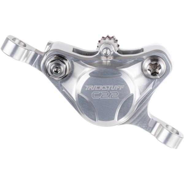 Trickstuff Bremssattel C22 silber, Postmount  Silber