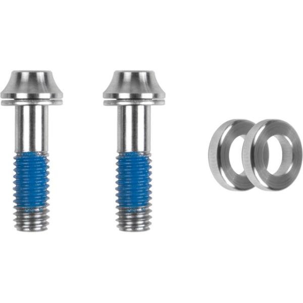 Trickstuff Adapterscheibe 3mm 200/203 PM/PM inkl. Titanschrauben  Silber