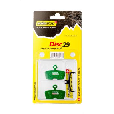 SwissStop Bremsbelag Disc 29 C Avid 1 Paar/Code (2011-2014)/Code R DB8  Gr&uuml;n Braun Produktbild 1