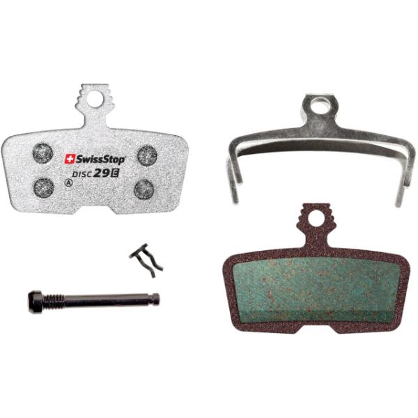 SwissStop Bremsbelag Disc 29 E 1 Paar/SRAM/Avid  Silber Braun