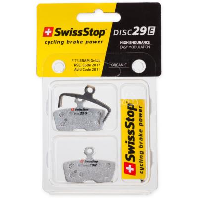 SwissStop Bremsbelag Disc 29 E Avid 1 Paar/Code (2011-2014)/Code R DB8  Silber Braun Produktbild 1