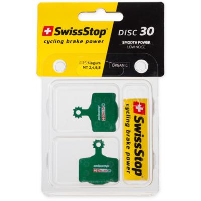 SwissStop Bremsbelag Disc 30 C Magura 1 Paar/MT 2/4/6/8/Campagnolo Road Disc  Gr&uuml;n Braun Produktbild 1