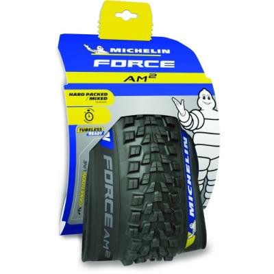 Michelin Force AM2 Competition Line TLR 27.5x2.40 61-584, faltbar, Gravity Shield, GUM-X,  Schwarz 27.5 Zoll x 2.40 Zoll, 61-584 Produktbild 1