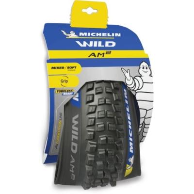 Michelin Wild AM2 Competition Line TLR 29x2.40 61-622, faltbar, Gravity Shield, GUM-X, sc  Schwarz 29 Zoll x 2.40 Zoll, 61-622 Produktbild 1