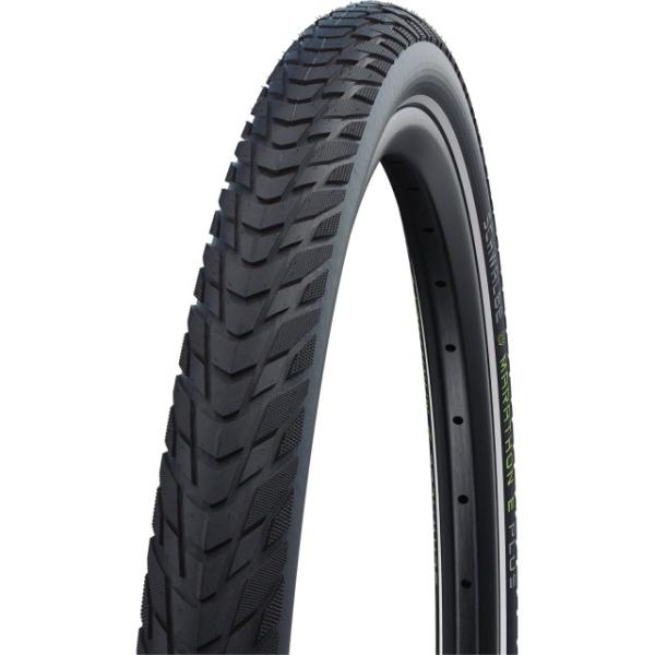 Schwalbe Marathon E-Plus Perf SmartDualGuard 28x2.00 50-622 Draht TwinSkin ADDIXE Reflex   Schwarz 700 C x 50 mm, 50-622