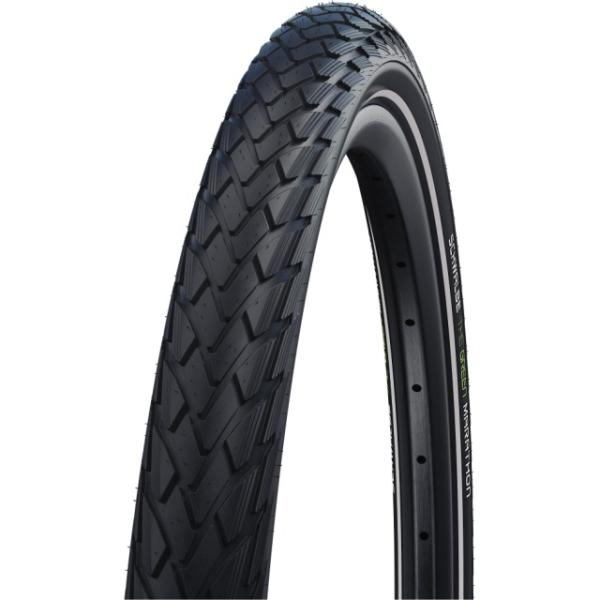 Schwalbe Marathon Perf GreenGuard 26x1.75 47-559 Draht TwinSkin ADDIXEco Reflex schwarz  Schwarz 26 Zoll x 1.75 Zoll, 47-559