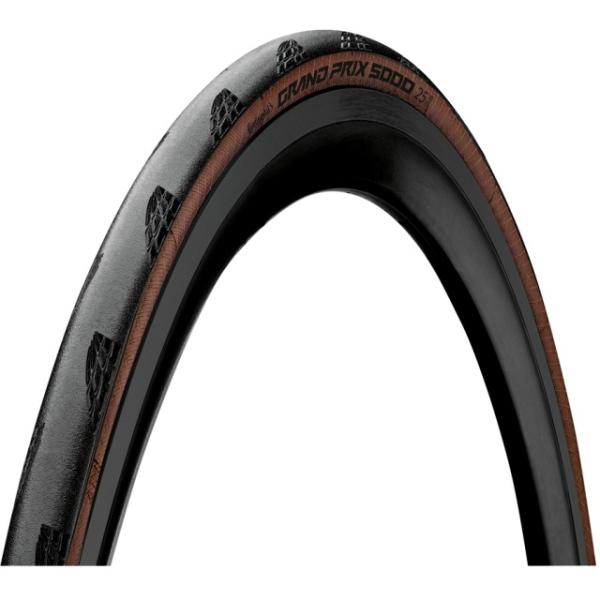 Continental Grand Prix 5000 700x25C 25-622 Falt BlackChili TPI-3/330 E-25 transparent  Transparent 700 C x 25 mm, 25-622