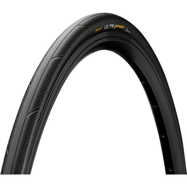 Continental Ultra Sport III 700x23C 23-622 Falt PureGrip schwarz  Schwarz 700 C x 23 mm, 23-622