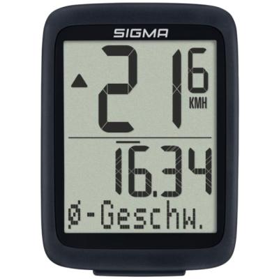 Sigma Computer BC 8.0 WL ATS 08211, kabellos, schwarz  Schwarz Produktbild 1