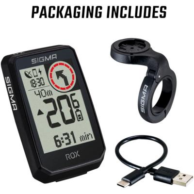 Sigma Computer ROX 2.0 Endurance 14 Funktionen/kabellos/wasserdicht/schwarz  Schwarz;Weiss Produktbild 1