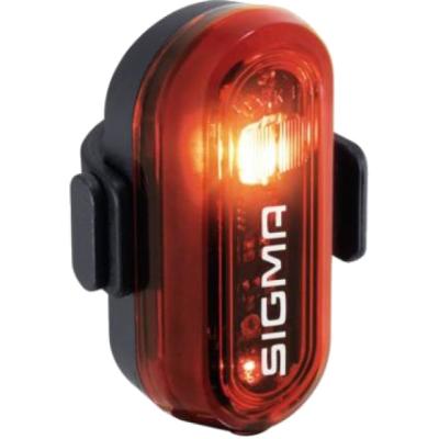 Sigma R&uuml;cklicht Curve inkl. 2xAAA Batterien schwarz  Schwarz Produktbild 1