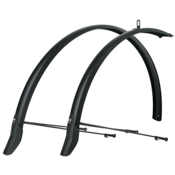 SKS Price Schutzblechset SKS CAB B 53mm R380 28 schwarz matt f&uuml;r Federgabel Street S  Schwarzmatt 27.5;28 Zoll