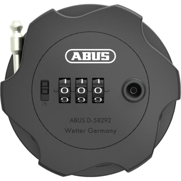 Abus Spezialsicherung Combiflex Adventure Level1, schwarz  Schwarz 75 cm