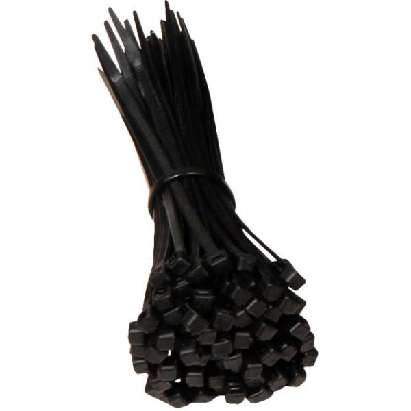 Price Kabelbinder 250x3.6mm schwarz Sack 100Stk  Schwarz 250 mm