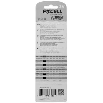 Pkcell Batterie CR2025 3V Li-MnO2 Blister &agrave; 5 St&uuml;ck  Silber Produktbild 1