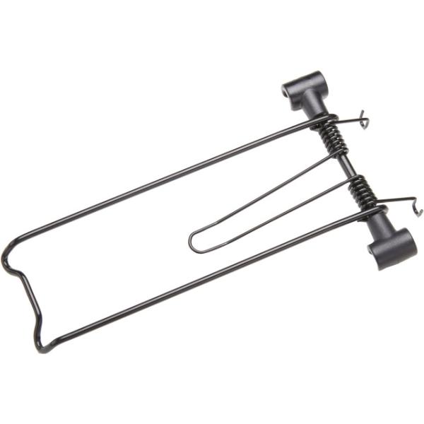 Racktime Federklappe Clamp-It 10mm 100mm, f&uuml;r Stand-it, schwarz  Schwarz