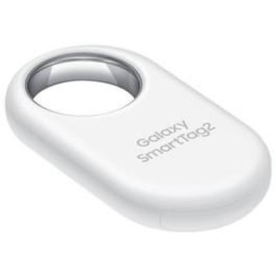 Samsung Galaxy SmartTag 2 Tracker Weiss mit Knopfbatterie 2032  Weiss Produktbild 1