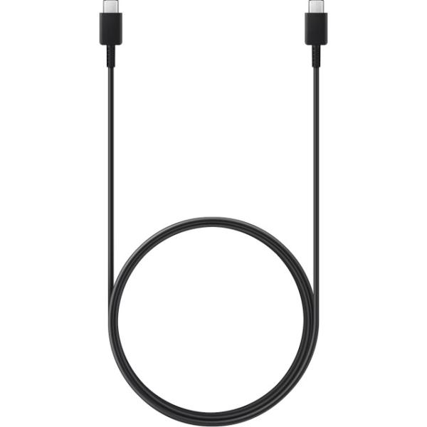Samsung Ladekabel USB-C zu USB-C  3A 1.8m Schwarz  Schwarz