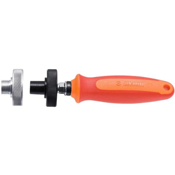 Unior Pedal Genie 2650/BI-US  Rot, Orange, Silber