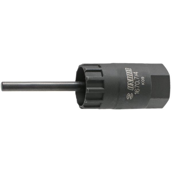 Unior Freilaufabnehmer mit Sicherungsstift Shimano SRAM SunRace  Schwarz 69 mm