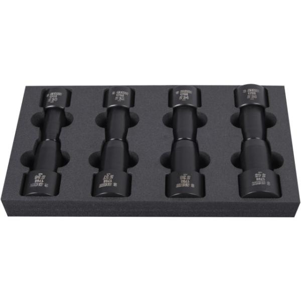 Unior Federgabel Dichtungs Montagewerkzeug Satz 8 pcs  Schwarz 200 mm