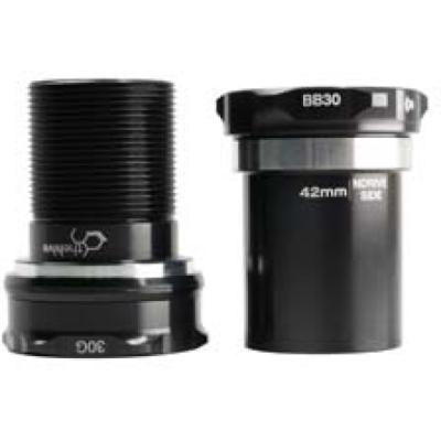 Ethirteen Tretlager BB30 68/ 73mm Rahmen, 30mm Achse  Schwarz Produktbild 1