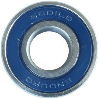 Enduro Bearings Kugellager 6001 LLB ABEC 3 12x28x8 Hub Bearing  Silber, Blau 12 mm x 28 mm x 8 mm Produktbild 1