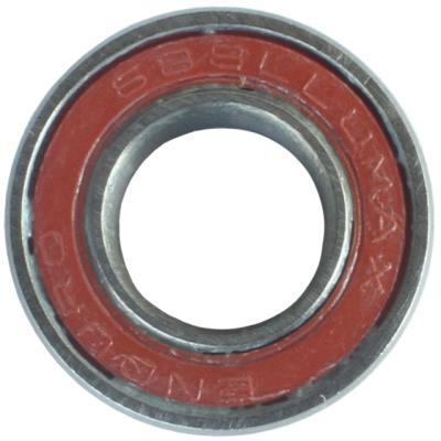 Enduro Bearings Kugellager 688 LLU MAX ABEC 3 8x16x5 Suspension Bearing  Silber, Rot 8 mm x 16 mm x 5 mm Produktbild 1