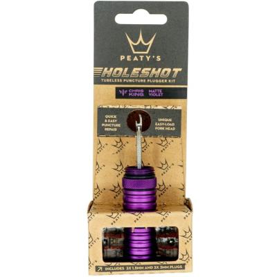 Peaty's Holeshot TL Puncture Plugger violet  Violet Produktbild 1