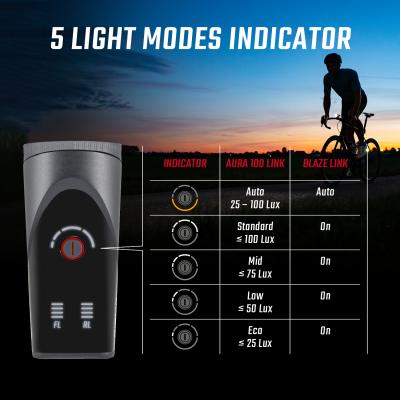 Sigma Lichtset Aura 100 & Blaze Link schwarz  Produktbild 3