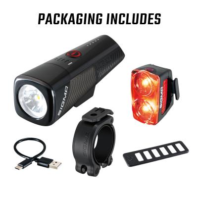 Sigma Lichtset Buster 800 FL & Buster RL 150 schwarz  Produktbild 1