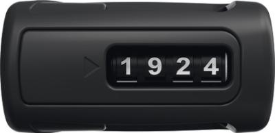 Abus Faltschloss Bordo Combo 6000C/90 Code mit Halter SH 6000/90 schwarz  Produktbild 2