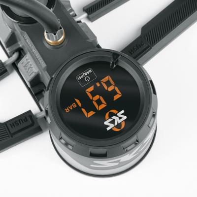 SKS Standpumpe Rennkompressor NXT Digi Stahl Multi Valve schwarz  Produktbild 2