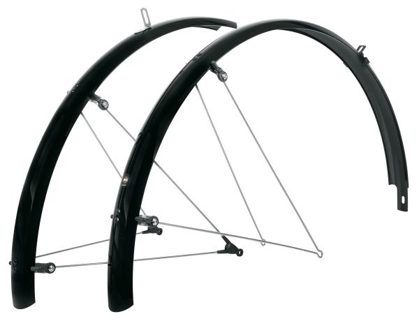 SKS Schutzblechgarnitur Bluemels Basic 28" 45 mm schwarz 