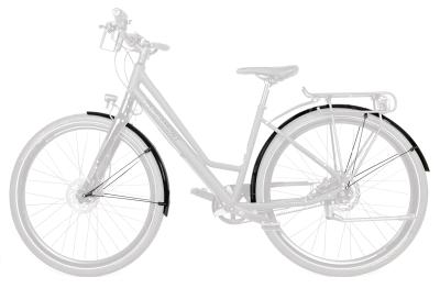 SKS Schutzblechgarnitur Bluemels Basic 28" 45 mm silber  Produktbild 1