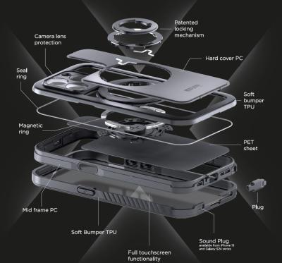 SP Connect Phone Case Xtreme iPhone 15 Pro SPC+ schwarz  Produktbild 15