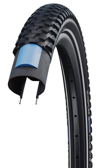 Schwalbe Pneu Marathon Plus MTB 27.5x2.25 starr mit Reflexstreifen black  Produktbild 2