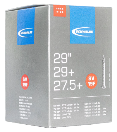 Schwalbe Schlauch SV19F Freeride 27.5-29" 54/75-584/622 Prestaventil 60mm  Produktbild 1