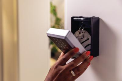 Abus KeyGarage 787 Smart-BT Wandmontage schwarz-silber  Produktbild 6