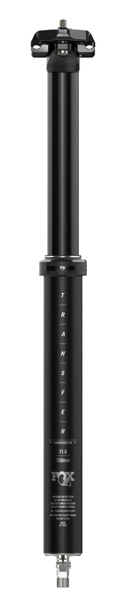 FOX Sattelst&uuml;tze Transfer PS absenkbar &Oslash;30.9 / 180mm Drop  excl. Remote schwarz  Produktbild 1