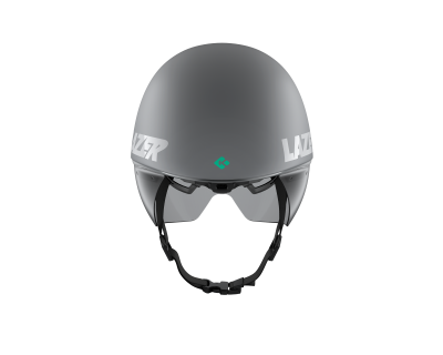 LAZER Unisex Road Volante KinetiCore Tri Helm matte white silver M Produktbild 2