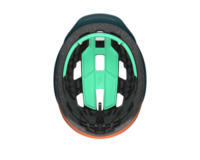 LAZER Unisex Sport Cerro KinetiCore Helm matte blue orange M Produktbild 1